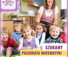 Poszukujemy PASJONATA MATEMATYKI