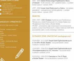 Nauczyciel plastyki, wiedzy o kulturze lub nauczyciel świetlicy