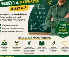 Nauczyciel/ka matematyki (kl. 4-8)