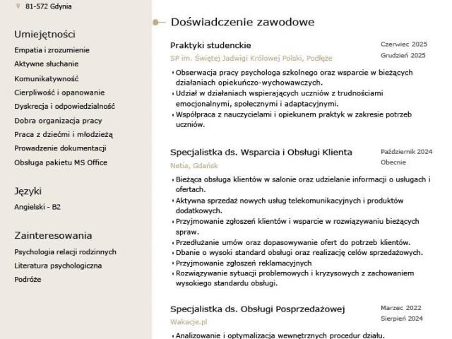 Edukacja Zdrowotna - Nauczycielka